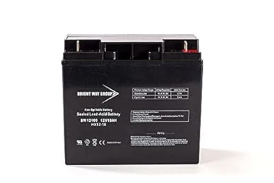 Bright Way Replacement Battery for Interstate DCM0018 12V 18Ah NB UPS