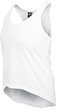 corte amplio Urban Classics Wide Camiseta Deportiva de Tirantes, Blanco (White 00220), XS para Mujer
