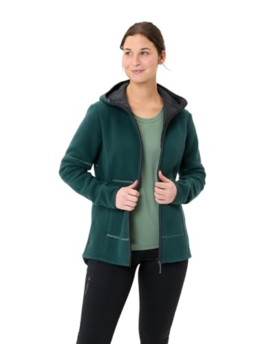 Chaqueta polar mujer VAUDE Neyland Hoody II elastica con capucha 7