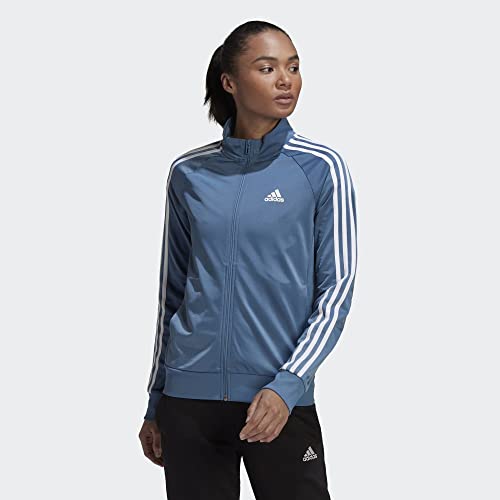Image of adidas Women's Essentials Warm-Up Slim 3-Stripes Track Jacket