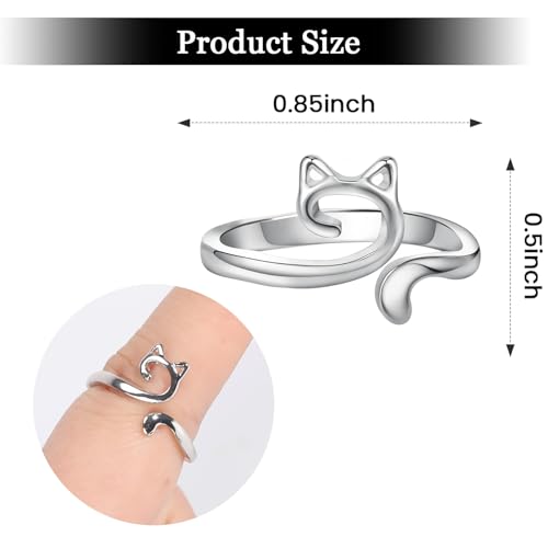 Image of Namifin Crochet Ring for Fingure Adjustable Crochet Tension Ring Yarn Tension Rings Easy Crocheting Crochet Accessories Mother Grandma Thanksgiving Presents