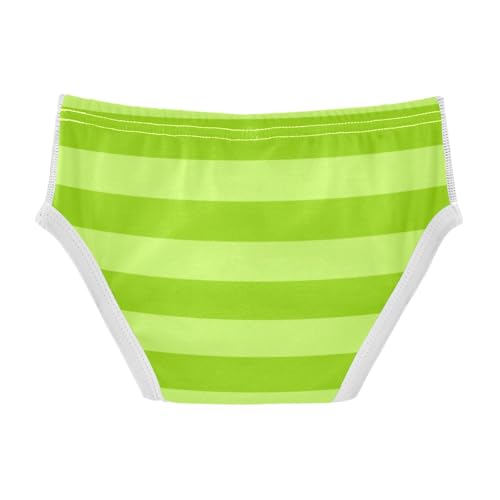 Gradient Green Stripe Toddler Boy's Underwear 2T2