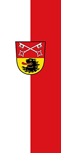 Drapeau Piding grand format 300x120cm pavillon portrait de 3.5m² - 2