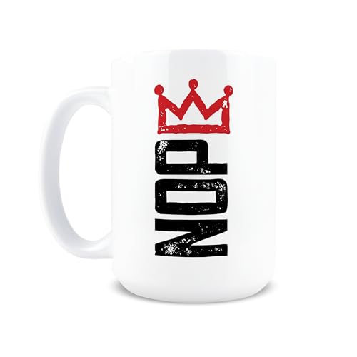 Hogg Nope Mug - No Kings Protest, 15 oz Ceramic Anti Trump Coffee Cup, No Kings Coffee...