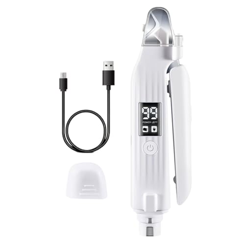 Tondeuse à ongles électrique pour chiens et chats coupe-griffes électrique avec lumière LED soin