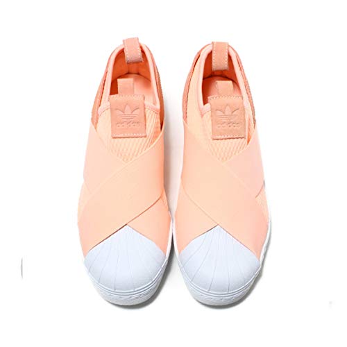 adidas superstar slip on orange