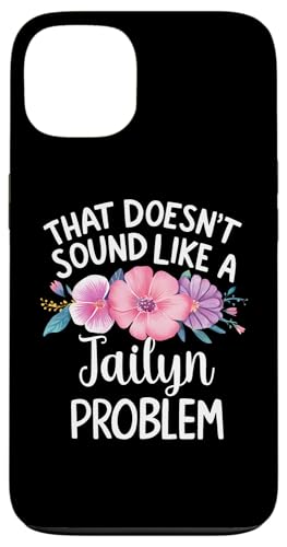 JAILYN Personalized Cute Flower Girls JAILYN Name スマホケース iPhone 13 用
