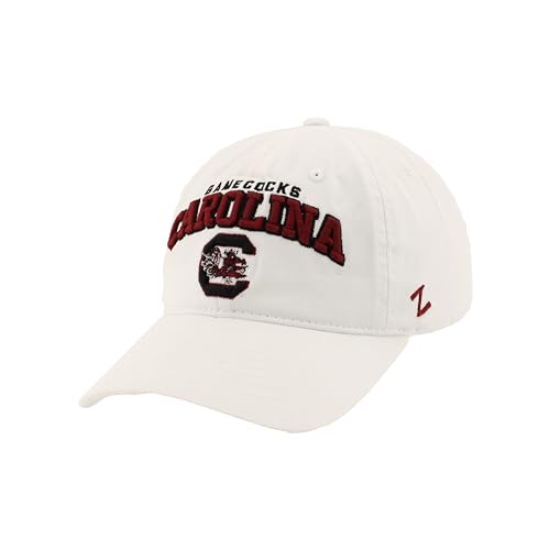South Carolina Fighting Gamecocks NCAA Officially Licensed Hat Scholarship Classic White