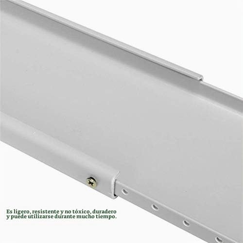 Miniatura 8 de Placa De Sellado Telescópica, Ventana Ajustable Para Aire Acondicionado Móvil Universal, Deflector De Férula, Kit De Instalación Rápida, 2 Uds, For Uso En Hogar, Oficina, Cuarto Frío, Terraza O Balcón