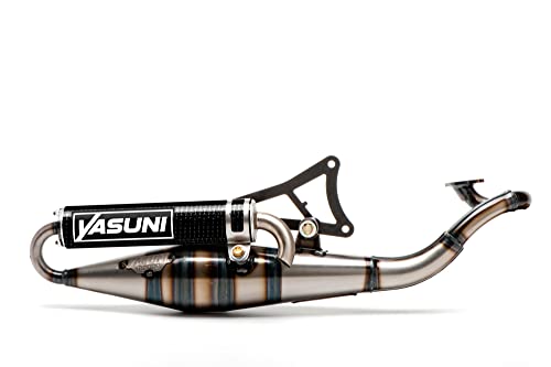 Yasuni TUB901C Escape 2 Tiempos E5 Carbono Silenciador Homologado Moto Euro 5