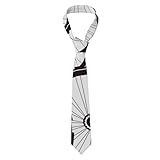Oudrspo Cravate professionnelle pour homme à motif de roue de vélo, 100% polyester, infroissable, largeur classique, idéale pour les affaires et les occasions formelles.