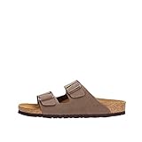 Abriebfeste Sohle Birkenstock Arizona 2 Schnallen, braun(braun), Gr. 47