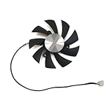 Tension : 12 V CC. KAYOUDE Ventilateur de refroidissement for carte vidéo GA92S2U GTX 1080TI AMP, 87MM, 4 broches, Compatible avec ZOTAC 1080 TI, nouveau(Long-term)