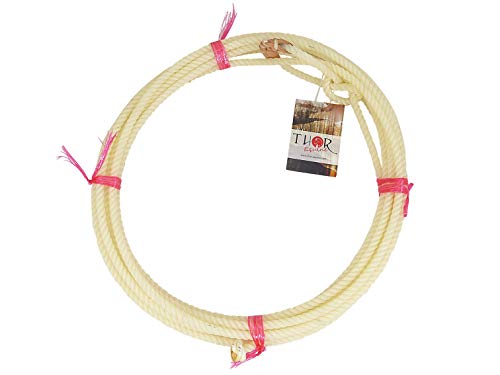 APPALERO Kinderlasso Kid Rope – 6 m × 0,8 cm, Lederburner, geflochten oder gedreht, Original USA