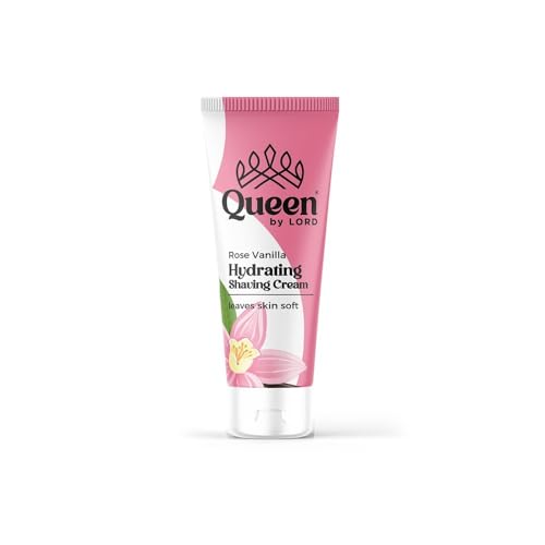 Queen by Lord Rose Vanilla Scented Hydrating Shaving Cream 75 ml