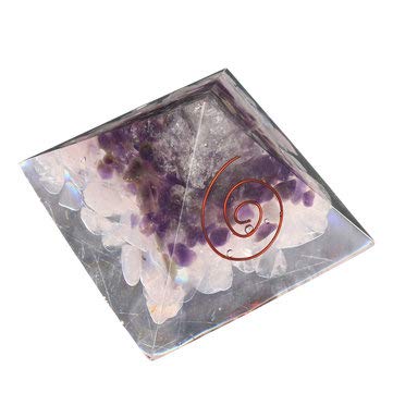 ExcLent Pirámide Cristales Piedras Preciosas Meditación Yoga Energía Curación Piedra Decoración Del Hogar - 4 Cover
