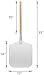G.a HOMEFAVOR Pala para Pizzas Fabricada en Aluminio de 30.5 cm x...