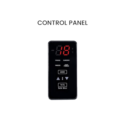 Conserv 17cf Upright Freezer CONVERTIBLE REF Garage Ready 28in wide 110V(Black) on Fridge.com