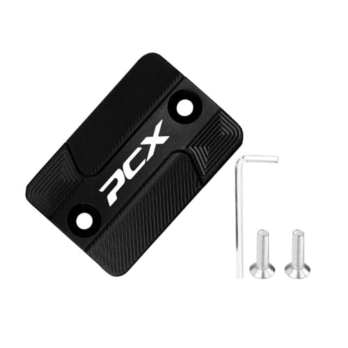 Bouchon de réservoir frein étanche PCX 125 aluminium anodisé, protection moteur moto durable