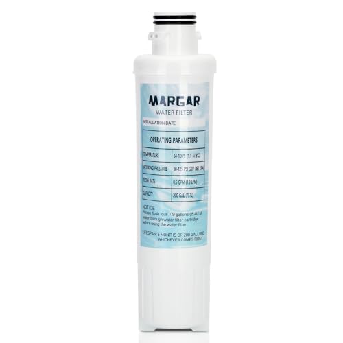 MIWF6200 Water Filter Filter Cartridge Compatible with Midea MRS26D5AST and MRQ22D7AST Models Water Filters MIWF6200 Water Filter Replacement for Sharp SJWF200 Filters (1 PACK)
