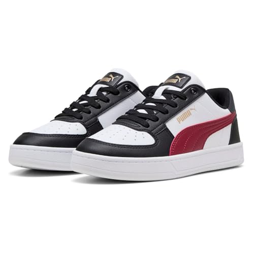 PUMA Caven 2.0 Jr, Zapatillas, Black Team Regal Red White, 38 EU PUMA Caven 2.0 Jr, Zapatillas, Black Team Regal Red White, 38 EU