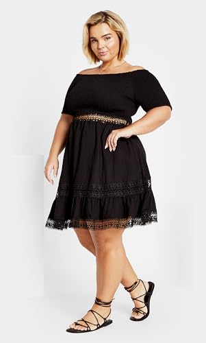 Image of City Chic Women's Plus Size Dress - Aura