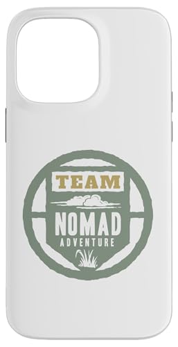 TEAM NOMAD ADVENTURE �T�[�N���G���u���� �A�E�g�h�A�T���Ɨp �X�}�z�P�[�X iPhone 14 Pro Max �p