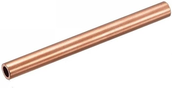 Round Wide Copper Tube, OD 2mm-30mm Length 4 Inch Copper Tubing, Hollow Straight Round Tube Cooper For Refrigerator 1PC(18x1mm)