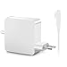 Produktbild Rocketek Mac Book Pro Ladegerät 85 W, kompatibel mit 85 W L-Tip Netzteil Ladegerät für Mac Book Pro 13" 15" 17" Zoll - Vor Mitte 2012 Mac Modelle - MC556B / C A1343 A1278 A1290 A1286 (85L)