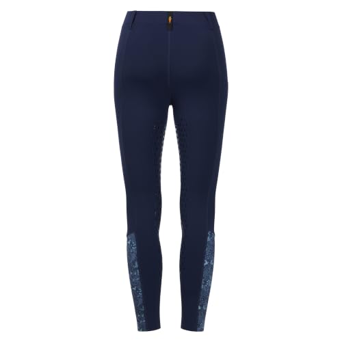 Image of Kerrits Kids Thermo Tech Full Leg Horse Riding Tights | Insulated Lightweight Fleece, Equestrian Legging, Silicone Grip, Pocket