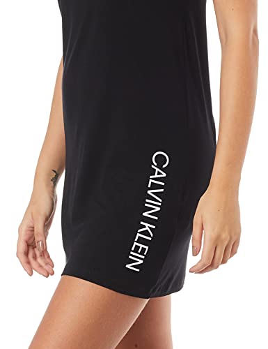 Camisola viscolight, Calvin Klein, Feminino, Preto, G