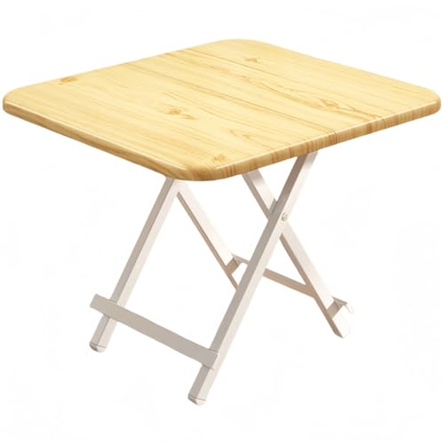 Piultaダイニングテーブル 折りたたみ 折り畳みテーブル 方形 食卓テーブル コンパクト テーブル リビングテーブル 食卓 完成品 持ち運び 一人暮らし 多機能 在宅勤務 勉強 食事に対応 室内 屋外 キッチン レストラン アウトドアなどに適用 (げん