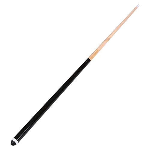YRU Queue de Billard 48 Pouces 123 CM, Queue De Billard en Bois Fait à La Main 1/2 Arbre De Billard Joint 2 Pièces Accessoires De Billard(Color:B) Cover