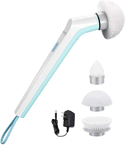 Preisvergleich Produktbild Homitt Mini Elektrische Reinigungsbürste Haushalt Spin Scrubber Drahtlos Multifunctional Bürste Schrubben Aufladbar Fugenbürste Elektrisch