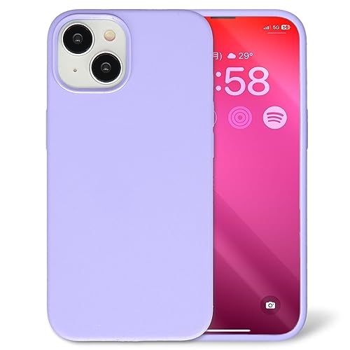 未使用✨対応機種不明　アイフォン　iPhone　ケース　カバー　パープル Amazon.co.jp: 【横トナ】iPhone 15用 シリコンケース 【パープル