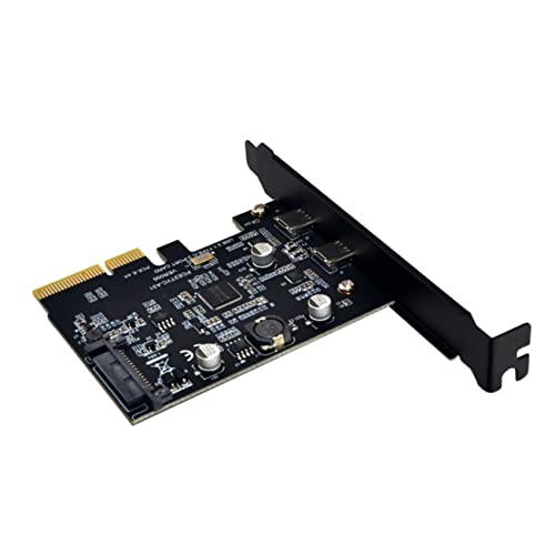 Double port USB Type-C sur carte d'extension PCI-E pour studio vidéo et photo