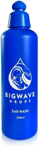 BigWave Drops Ear Wash - for People with Ear Wax Buildup, Trapped Water, Clogged Ear Wax, Swimmer’s Ear, and Ear Infections - Get Clean, Clear, Healthy Feeling Ears