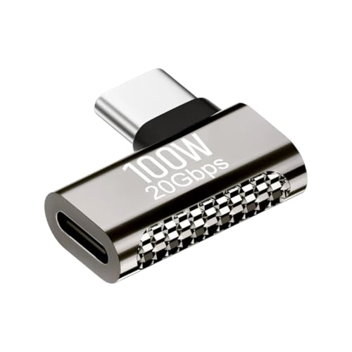Uâ€‹SB C 90 DeGrrie Converter USpB3.2 20Gbps Type C to USpB C OTG Adaptier 8K@60Hz 100W USpB Type C High-Speed Charging Support C0innector for MaicBook New 2026 High for Reliable Electronic Component