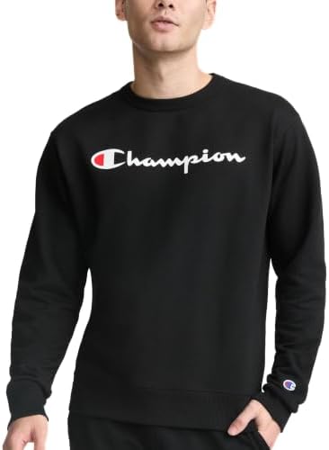 Champion Men's Fleece Crewneck Sweatshirt (Reg. Or Big & Tall)