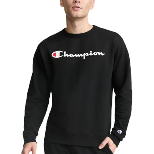 Champion Men's Fleece Crewneck Sweatshirt (Reg. Or Big & Tall)