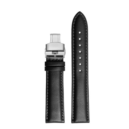 [���|�Ő�] ���v�o���h�A�J�V�I �I�[�V�����n�[�g EFB-670 EFB-530 EFV-600 EFR-552 ���U�[�E�H�b�`�X�g���b�v �u���[ �u���b�N 18mm 20mm 21mm 22mm �ƌ݊�������(02 Black-B clasp,21mm