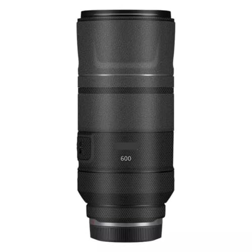 Film Canon RF 600 mm F11 design noir matrice et cuir noir
