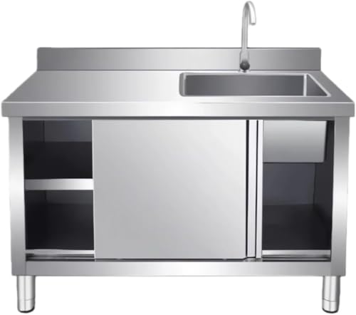 ������ �K�[�f�� �Ɩ��p�V���N 1�� �L�b�`�� �V���N ��Ƒ� �V���N���� �� ��^ �X�e�����X �� �V���N ���݂��� ���߂̃V���N �X�e�����X�� ��v ���艮�O �K�[�f���V���N�܂߂鐅�� �֌� 2�̃h�A�t�� (R120*60*80cm) [���s�A���i]