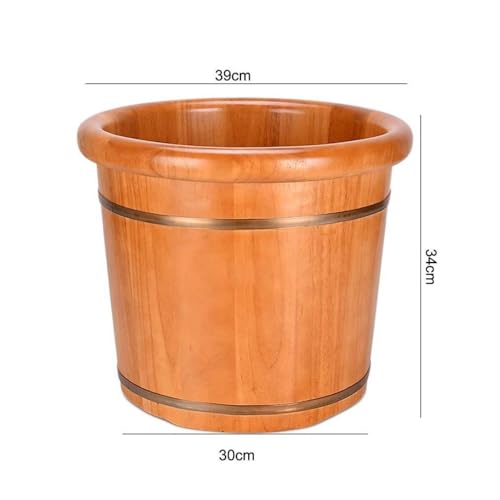 Spa de pies de madera para baño y relajación miniatura 5