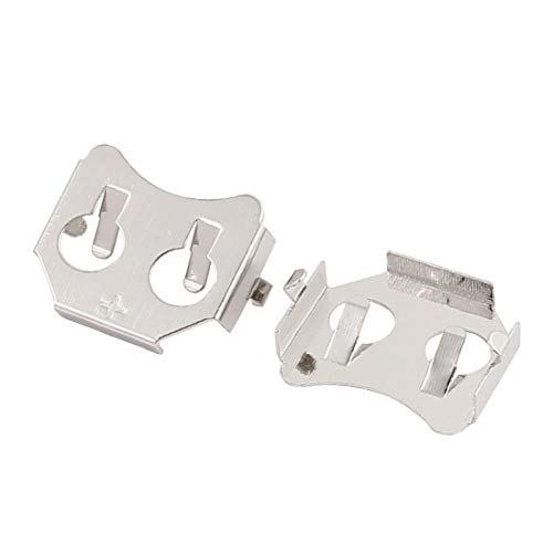 Batería botón de litio CR1220/CR1225 10 piezas plateadas miniatura 2