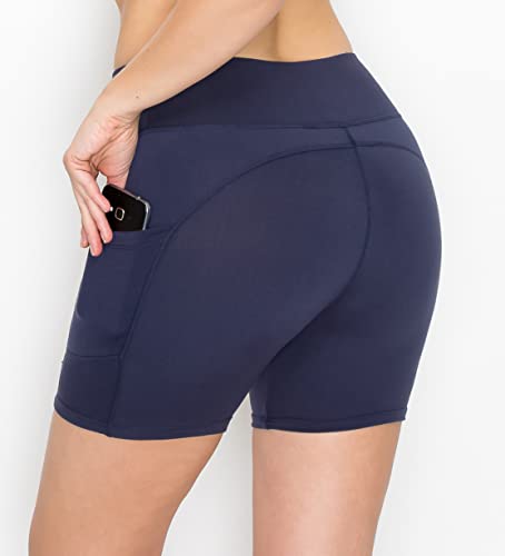 Image of ALWAYS Women's Super Soft Biker Shorts - 3 inch / 5 inch / 8 inch High Waisted Yoga Running Dance Spandex Shorts