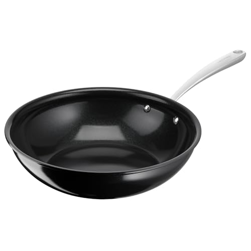 Lagostina Desideria, Wok 28 cm, Rivestimento in Ceramica Antiaderente, Progettata per Durare, Adatta all'Induzione, 010275041828