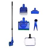 Outils de nettoyage d'aquarium | Ensemble de brosse à récurer avec...