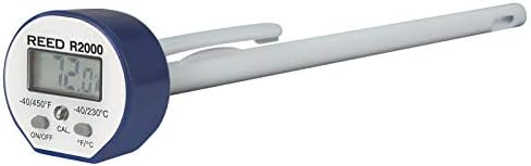 REED Instruments R2000 Stainless Steel Digital Stem Thermometer