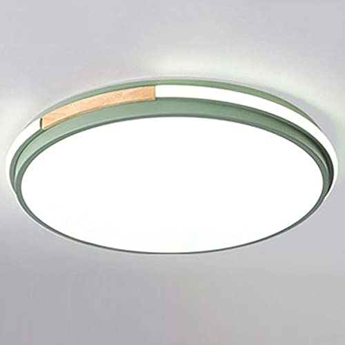 Plafonnier LED dimmable 3 couleurs JCAKES vert pour économie d'énergie